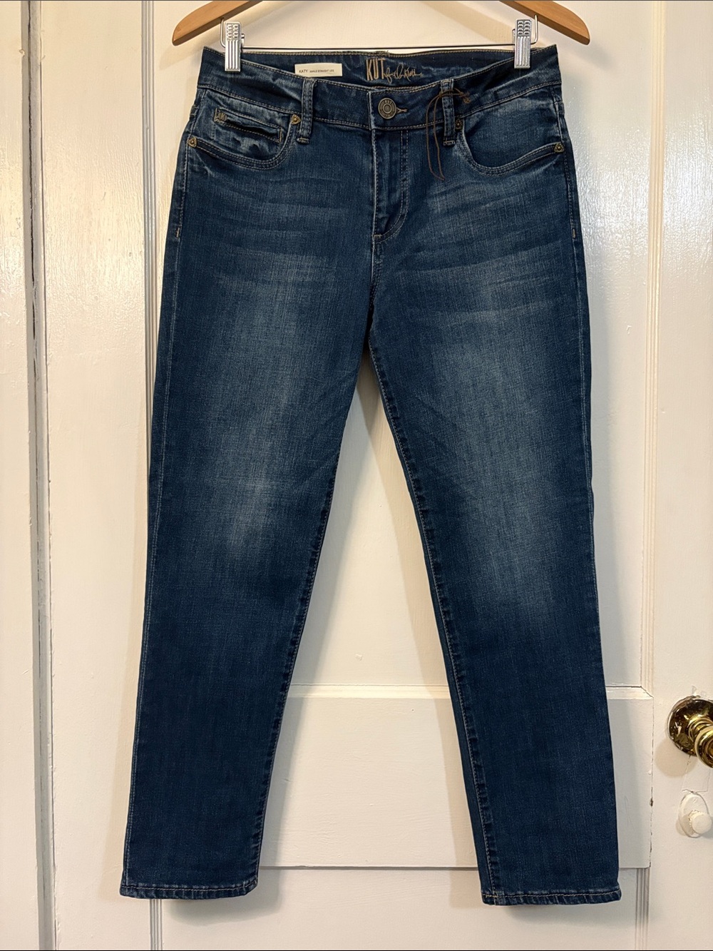 Kut from the Kloth Katy Ankle Straight Leg Jeans Women's Size 4